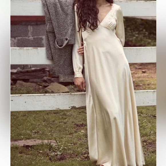 ISO Doen Fiora Silk Maxi Dress in XS - Picture 2 of 2